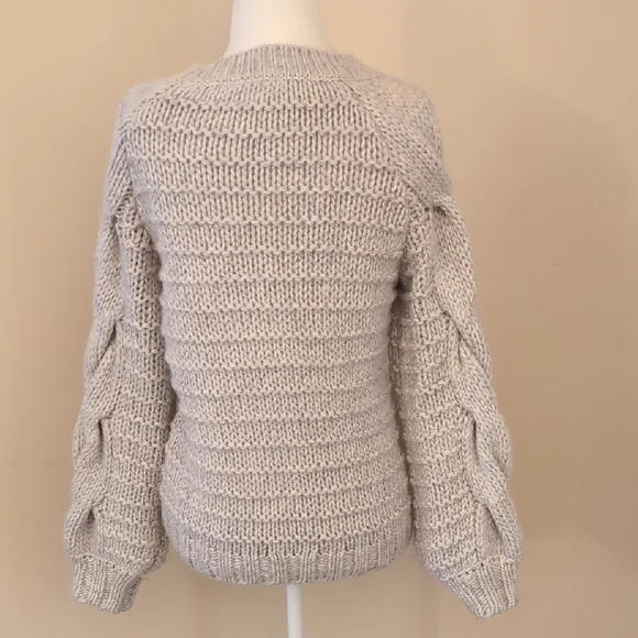 Cozy Knit Sweater in Gray - Picture 3 of 6